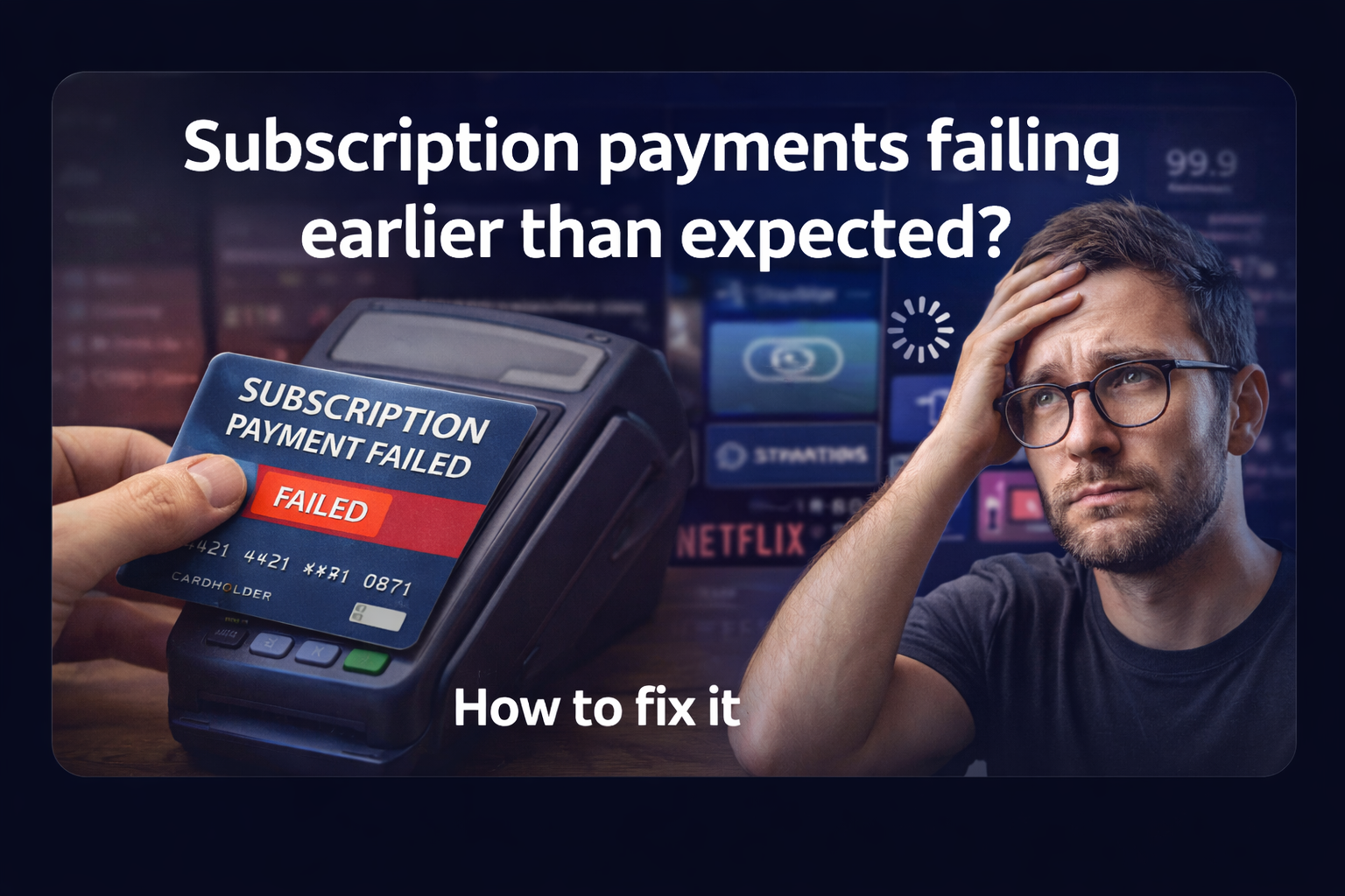 Why subscription businesses face payment problems earlier than expected
