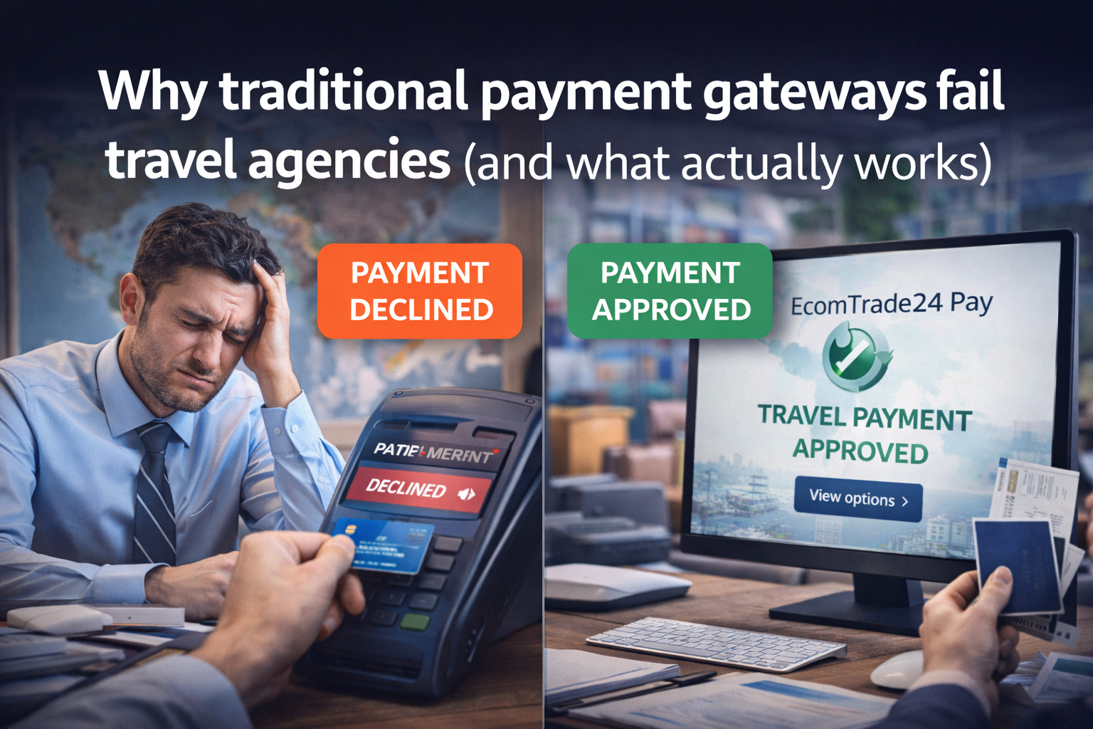 Why traditional payment gateways fail travel agencies (and what actually works)