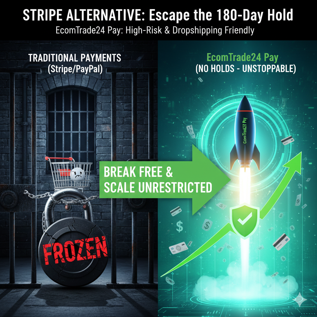 Best Stripe Alternative for High-Risk & Dropshipping in 2026: No More Account Bans