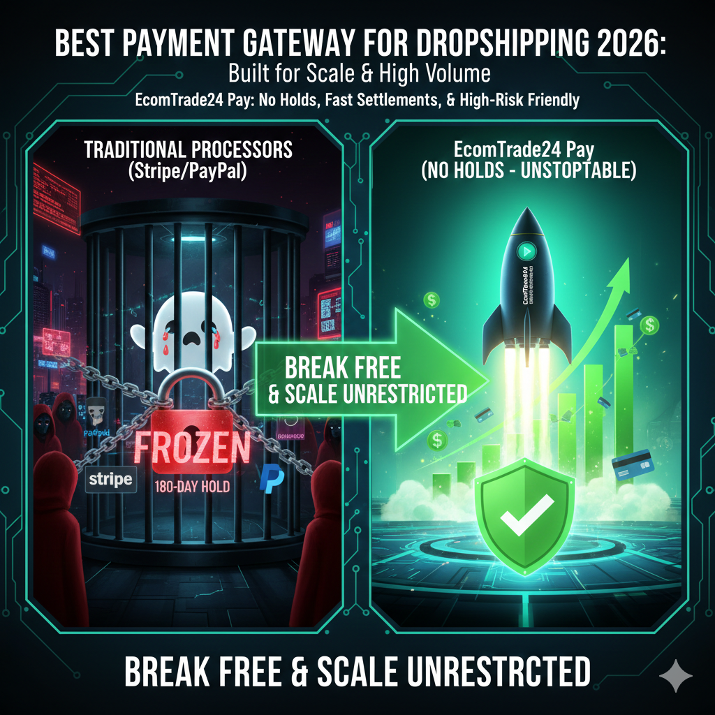 Best Payment Gateway for Dropshipping 2026: Built for Scale & High Volume